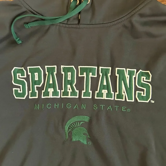 Colosseum Michigan State Hoodie Pull Over - Picture 2 of 3